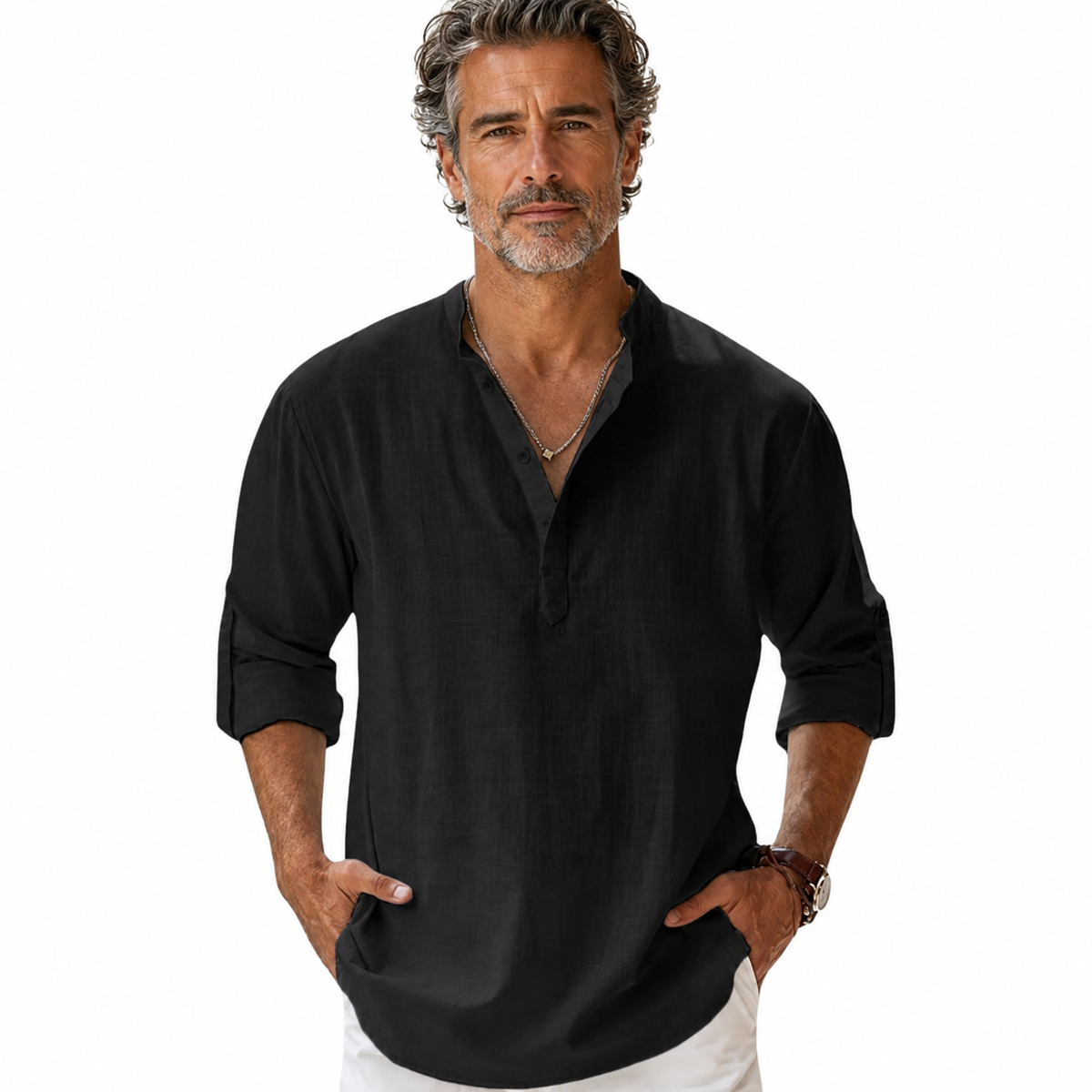 Camicia Riviera Uomo Eleganza Estiva