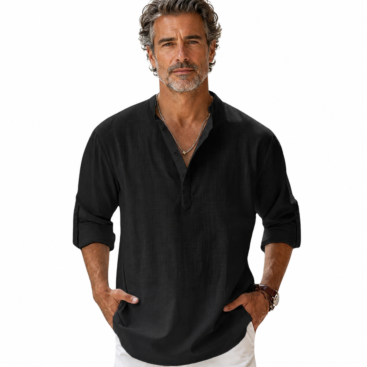 Camicia Riviera Uomo Eleganza Estiva