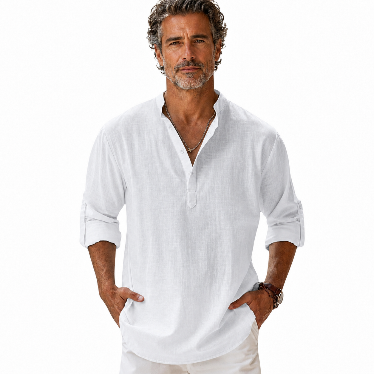 Camicia Riviera Uomo Eleganza Estiva