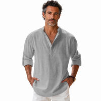 Camicia Riviera Uomo Eleganza Estiva