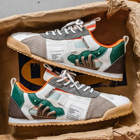Gino | Sneakers rétro da uomo con dettagli color block