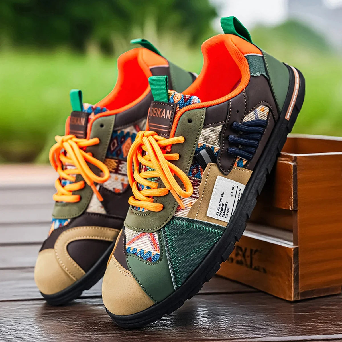 Gianluigi | Sneakers rétro outdoor da uomo dallo stile urbano