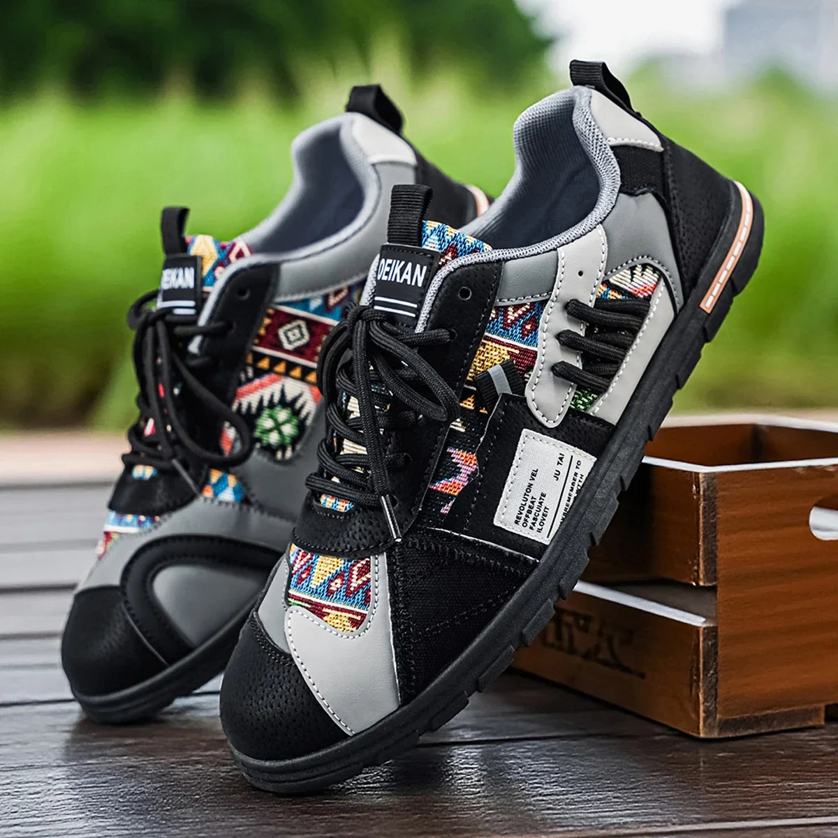 Gianluigi | Sneakers rétro outdoor da uomo dallo stile urbano